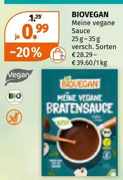 Müller Biovegan, vegan, bio meine vegane sauce Angebot