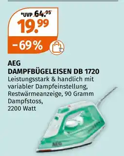 Müller Aeg dampfbügeleisen db 1720 Angebot