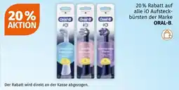 Müller Oral-b io aufsteckbürsten Angebot