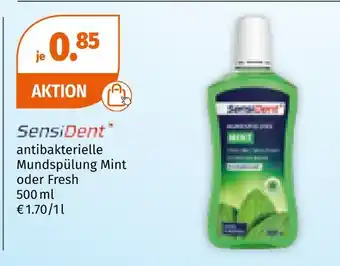 Müller Sensident mundspülung Angebot