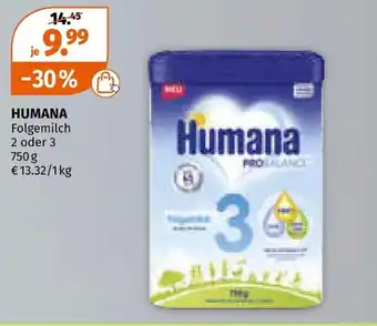 Müller Humana folgemilch Angebot