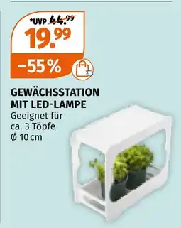 Müller Gewächsstation mit led-lampe Angebot