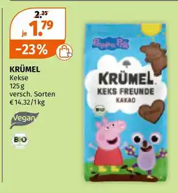 Müller Krümel keks freunde kakao Angebot