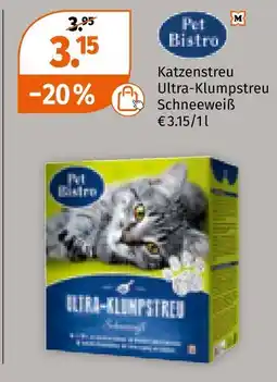 Müller Pet bistro katzenstreu Angebot