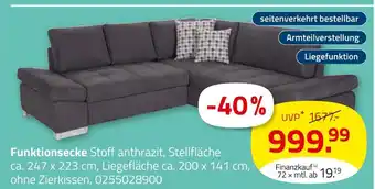 ROLLER Funktionsecke Angebot