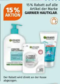 Müller Garnier 15% rabatt Angebot