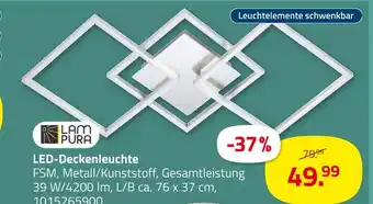 ROLLER Lampura led-deckenleuchte Angebot