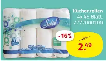 ROLLER Soled küchenrollen Angebot