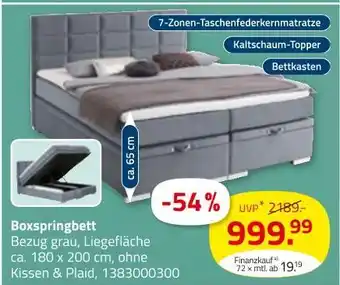 ROLLER Boxspringbett Angebot