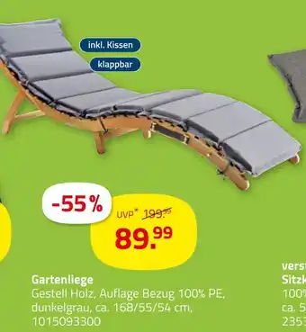 ROLLER Gartenliege Angebot