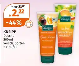 Müller Kneipp dusche Angebot