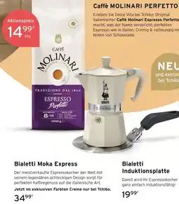 Tchibo Bialetti moka express Angebot