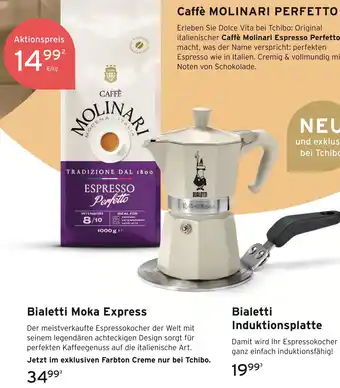 Tchibo Bialetti moka express Angebot