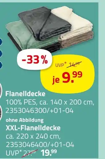 ROLLER Flanelldecke Angebot