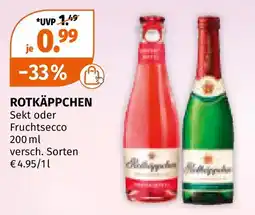 Müller Rotkäppchen sekt oder fruchtsecco Angebot