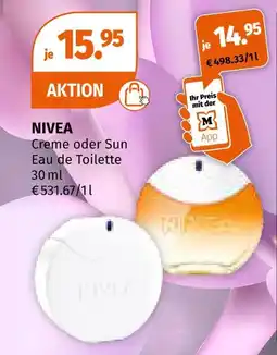 Müller Nivea eau de toilette Angebot