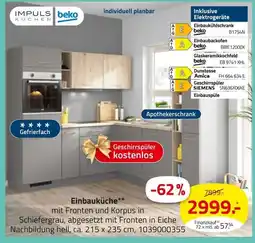 ROLLER Impuls küchen einbauküche Angebot