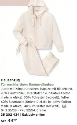 Tchibo Hausanzug Angebot