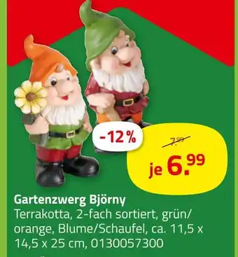 ROLLER Gartenzwerg björny Angebot