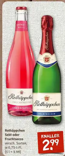 nahkauf Rotkäppchen sekt oder fruchtsecco Angebot