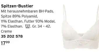 Tchibo Spitzen-bustier Angebot