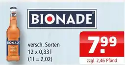 Getränke Oase Bionade Angebot