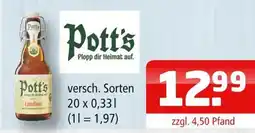 Getränke Oase Pott's landbier Angebot