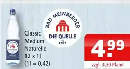 Getränke Oase Bad meinberger classic oder medium oder naturelle Angebot