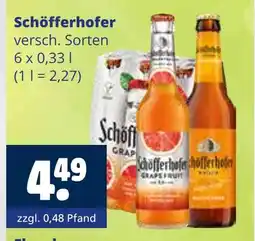 Getränkewelt Schöfferhofer Angebot