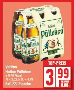 Edeka Veltins helles pülleken Angebot