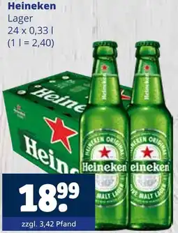 Getränkewelt Heineken lager Angebot