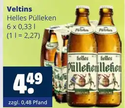 Getränkewelt Veltins helles pülleken Angebot