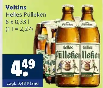 Getränkewelt Veltins helles pülleken Angebot