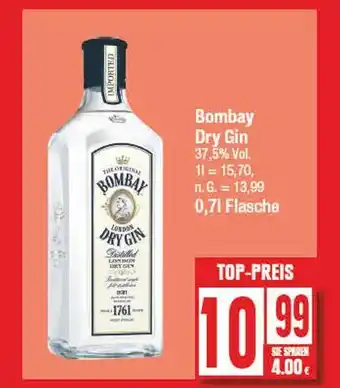 Edeka Bombay dry gin Angebot