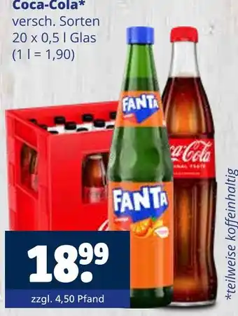 Getränkewelt Coca-cola Angebot