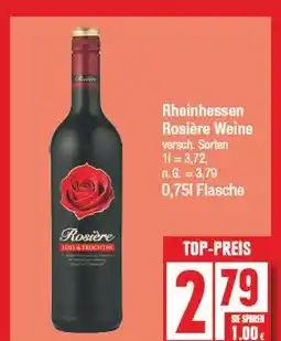 Edeka Rosière rheinhessen rosière weine Angebot