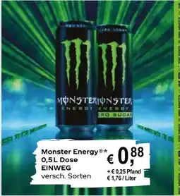 Getränkewelt Monster energy Angebot