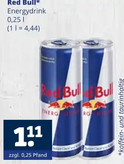 Getränkewelt Red bull energydrink Angebot