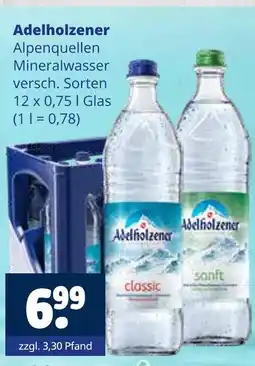 Getränkewelt Adelholzener alpenquellen mineralwasser Angebot