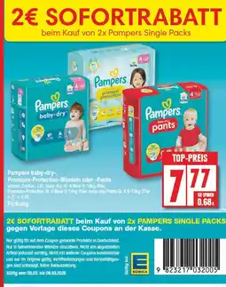 Edeka Pampers baby-dry-, premium-protection-windeln oder -pants Angebot