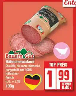 Edeka Bauern gut hähnchensalami Angebot