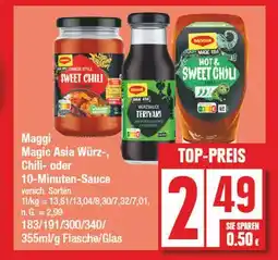 Edeka Maggi magic asia würz-, chili- oder 10-minuten-sauce Angebot