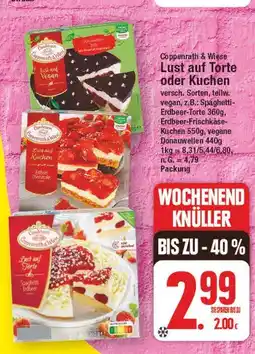 E-Center Coppenrath & wiese lust auf torte oder kuchen Angebot