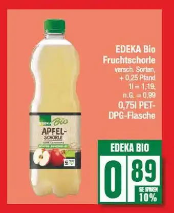 Edeka Edeka bio apfelschorle Angebot