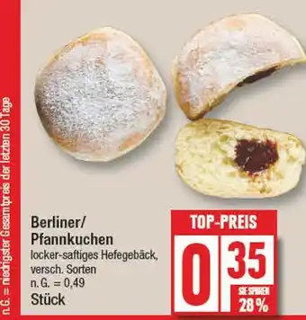 Edeka Berliner/pfannkuchen Angebot