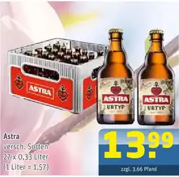 Getränke Arena Astra astra Angebot