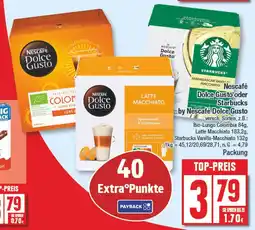 Edeka Nescafé dolce gusto oder starbucks by nescafé dolce gusto Angebot