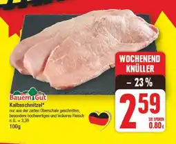 Edeka Bauern gut kalbsschnitzel Angebot