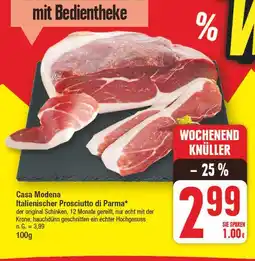 Edeka Casa modena italienischer prosciutto di parma Angebot