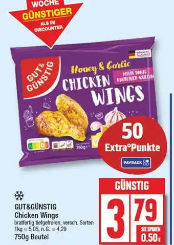 Edeka Gut&günstig chicken wings Angebot